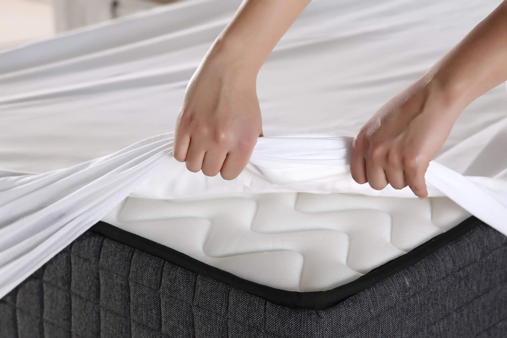 cleaning mattress topper with zip off cover